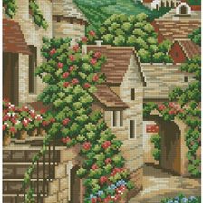 Схема вышивки «Италия»