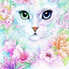 Схема вышивки «Весенние настроение»