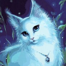 Схема вышивки «Ночь»