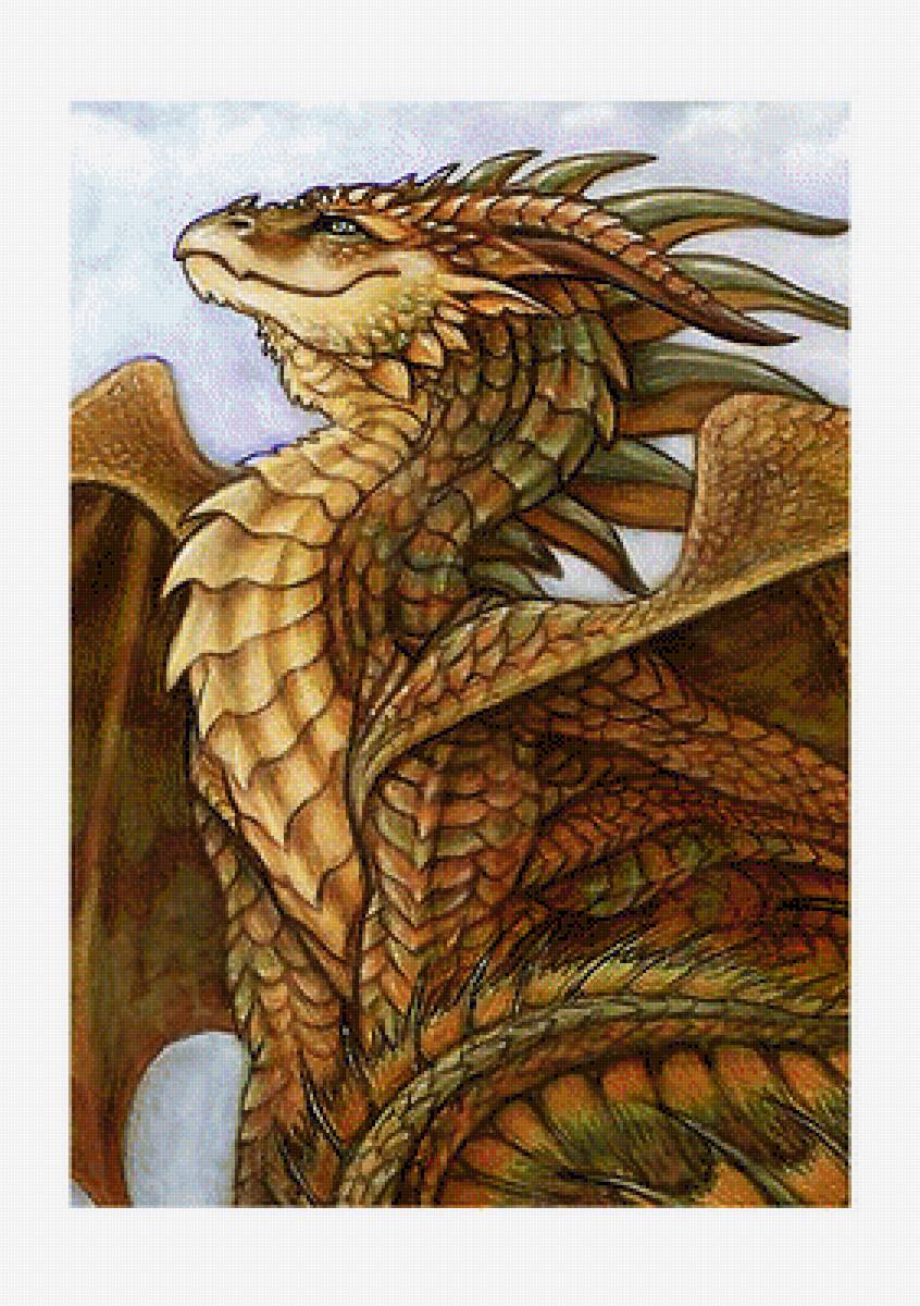 Дракон - фэнтези, дракон - предпросмотр