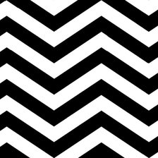 Схема вышивки «Зигзаг черно-белый»