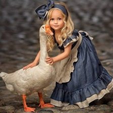 Схема вышивки «Жили у бабуси»