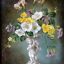 Схема вышивки «Цветы»