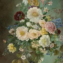 Схема вышивки «Цветы»