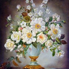 Схема вышивки «Цветы»