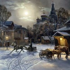 Зимний вечер