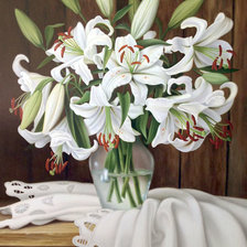 Схема вышивки «Лилии»