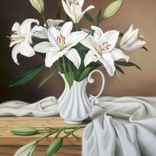 Схема вышивки «Лилии»