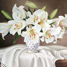 Схема вышивки «Лилии»