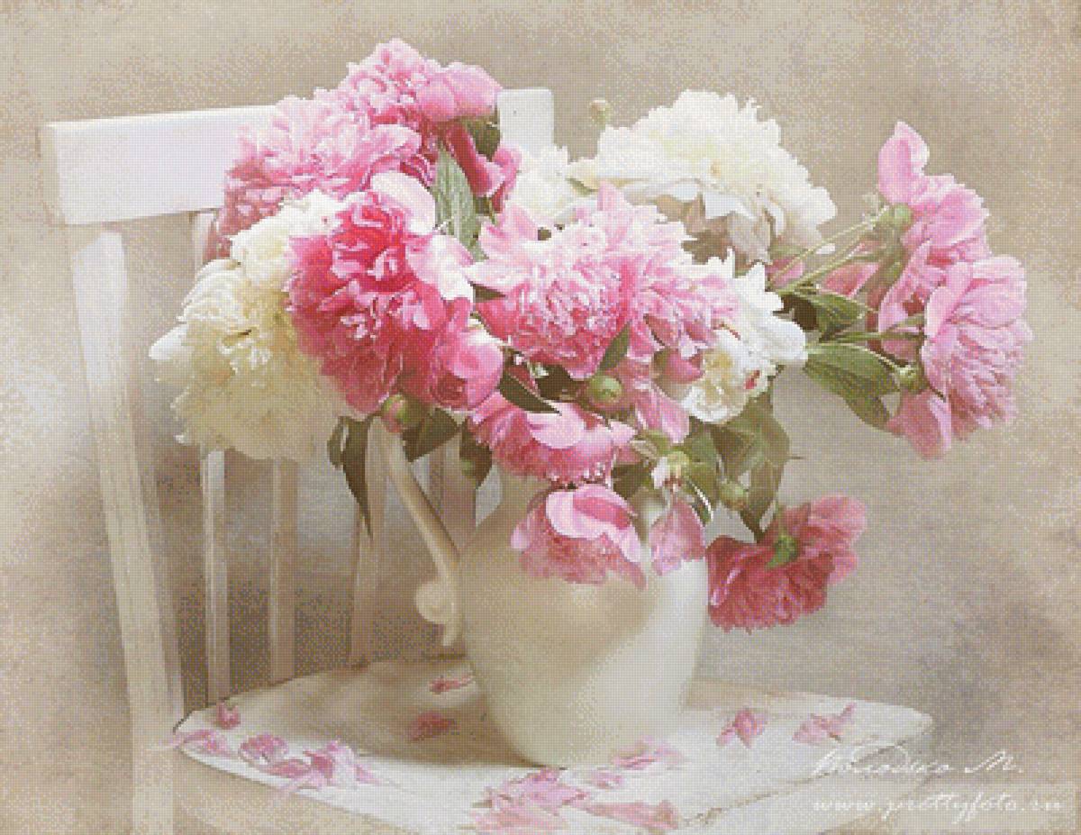 нежный букет - природа, цветы - предпросмотр