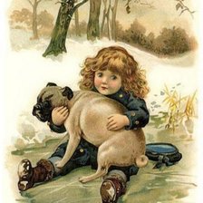 Схема вышивки «Открытка»