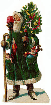 Дед мороз - святой николай, дед мороз - оригинал