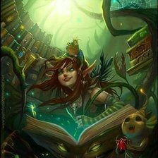 Схема вышивки «Книга тьмы»