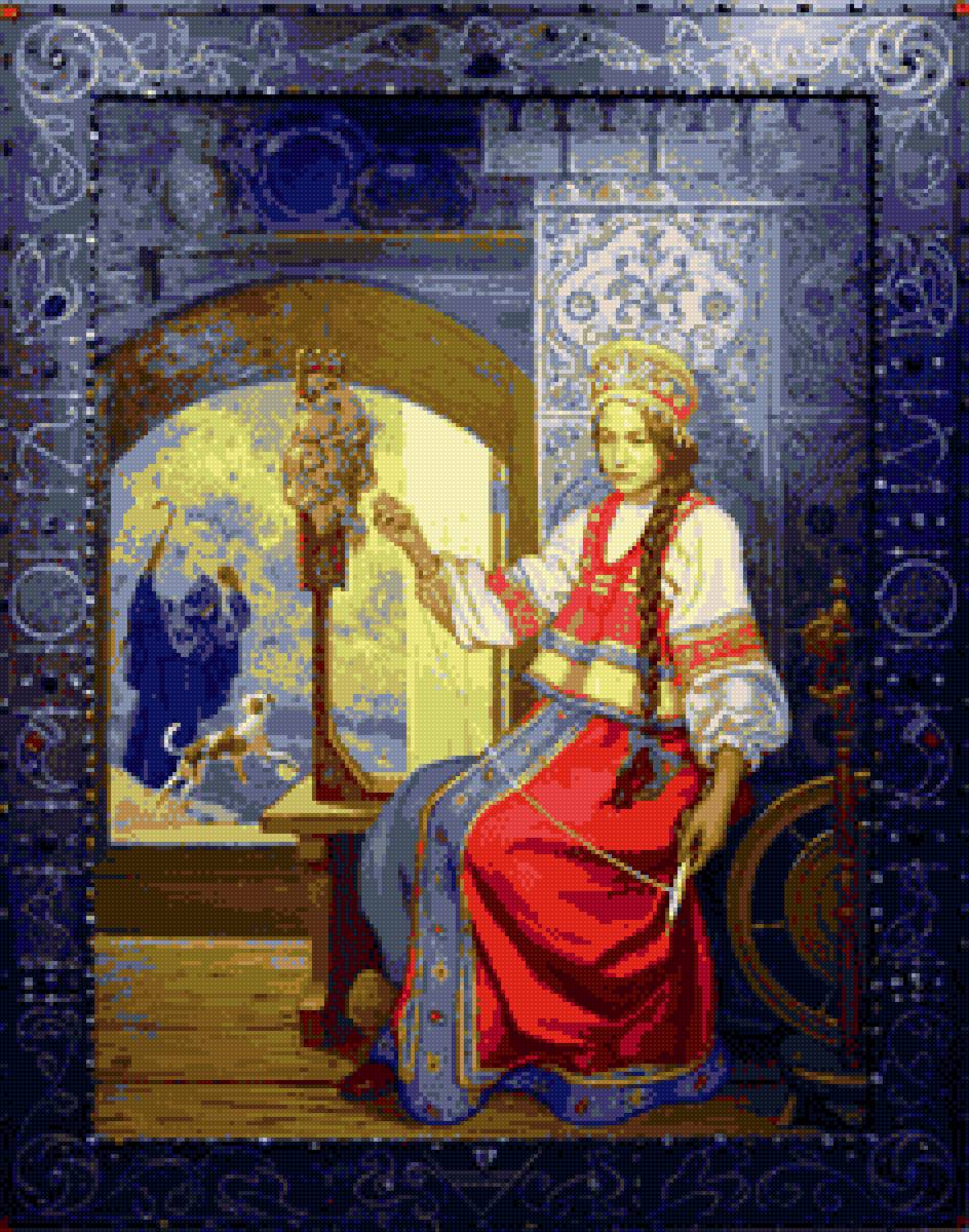 сказка - пряха - предпросмотр