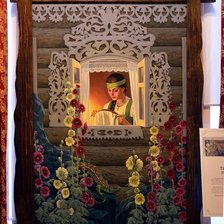 Схема вышивки «рукодельница»