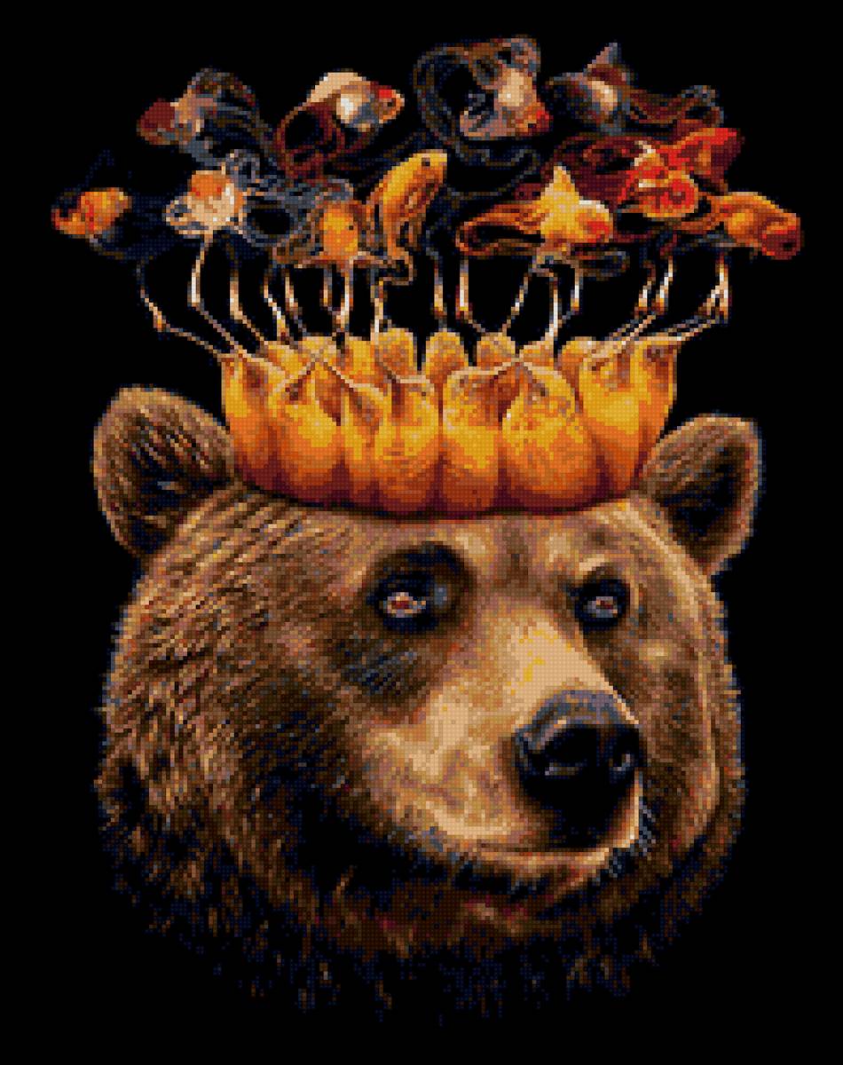 фантазия - медведь - предпросмотр