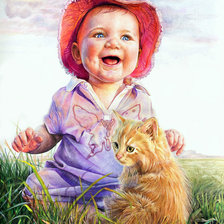 Схема вышивки «ребенок»