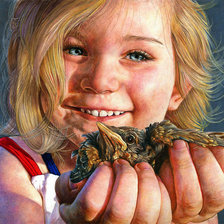 Схема вышивки «девочка»