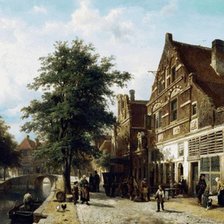 Схема вышивки «Городской пейзаж 1»