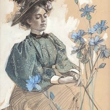 Схема вышивки «иллюстрация»