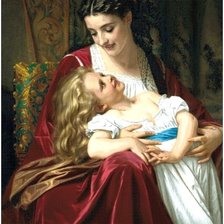 Схема вышивки «материнская любовь»