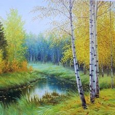 Схема вышивки «Осень»