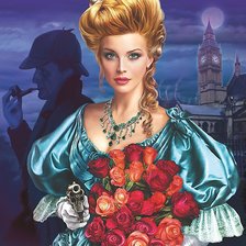 Схема вышивки «великие красавицы»