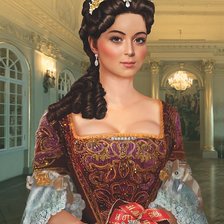 Схема вышивки «великие красавицы»