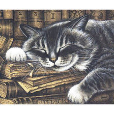 Схема вышивки «Серия "Коты".»