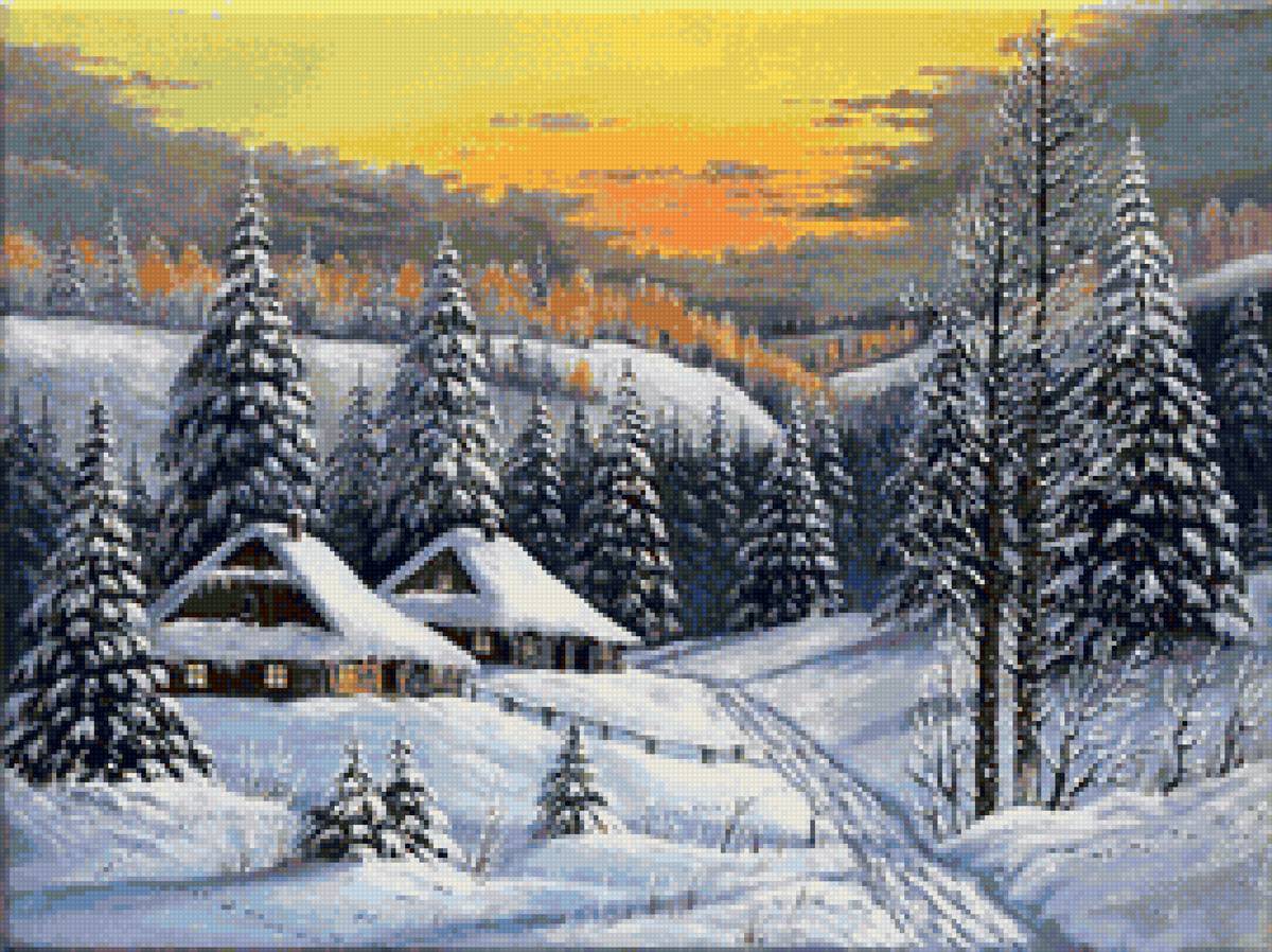 №1805774 - снег, природа, пейзаж зима - предпросмотр