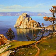 Схема вышивки «Байкал»