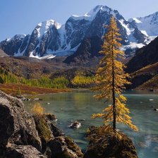 Схема вышивки «горы природа»