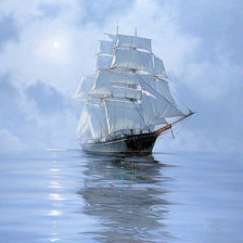 Схема вышивки «Худ. Джеймс Бреретон»