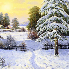 Схема вышивки «Худ. Евгений Белохвостов»