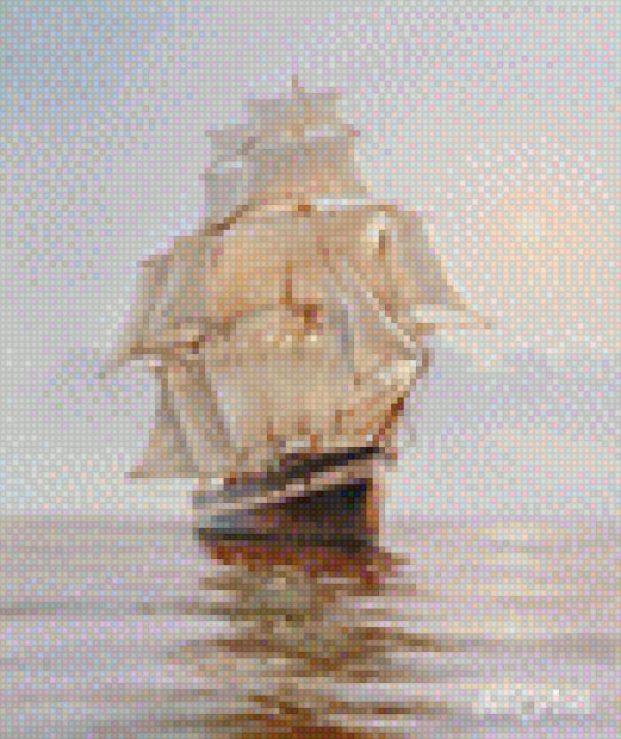 Парусник, доброе утро - коробрь, парустник, лодка - предпросмотр