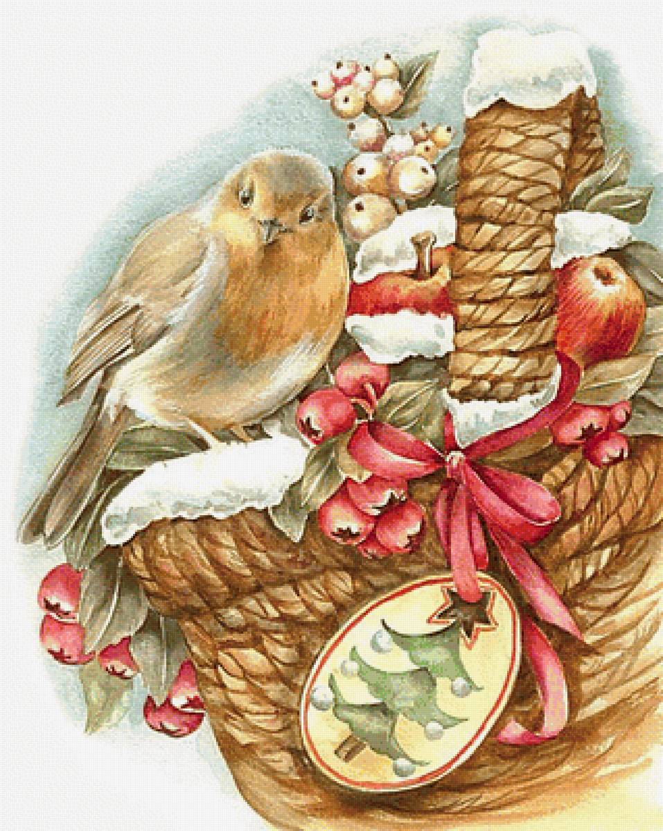 №1806794 - птицы, зима - предпросмотр