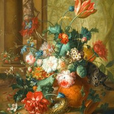 Схема вышивки «Д»