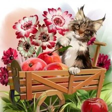 Схема вышивки «Забавы»