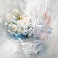 Схема вышивки «акварель»