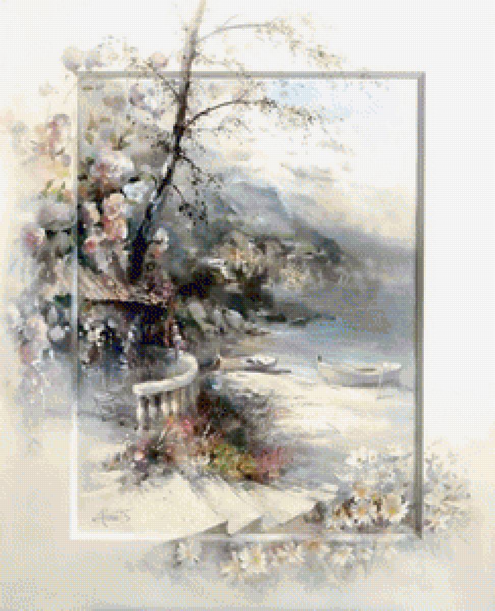 акварель - акварель - предпросмотр