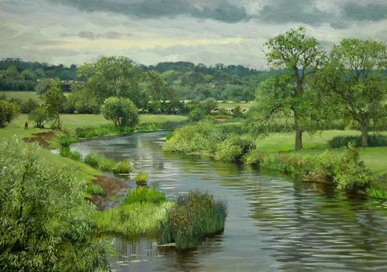 ЛЕТНИЙ ПЕЙЗАЖ - летний пейзаж - оригинал