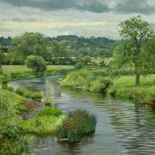 Схема вышивки «ЛЕТНИЙ ПЕЙЗАЖ»