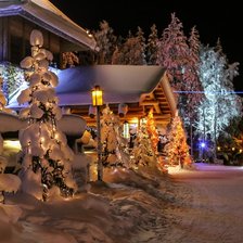 Схема вышивки «домик»