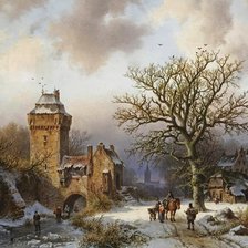 Схема вышивки «Бернард Корнелис 02»