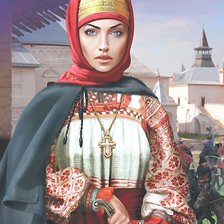 Схема вышивки «великие красавицы»