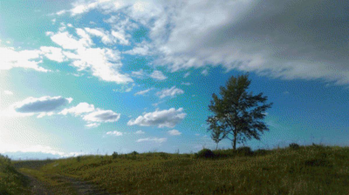 tree - tree, village - предпросмотр