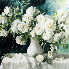 Схема вышивки «БУКЕТ РОЗ»