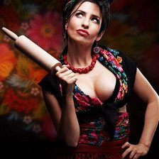 Схема вышивки «Ревновать.»