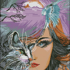 Схема вышивки «грезы»