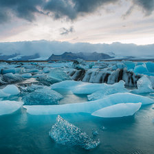 Схема вышивки «льды»